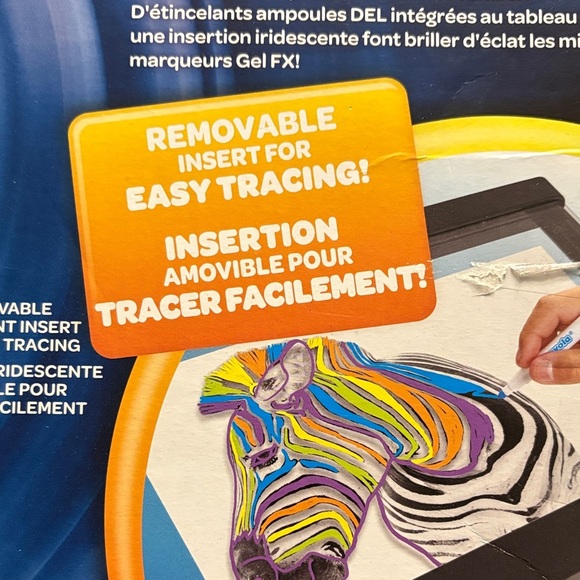 Crayola Ultimate Light Board with Blue and Yellow Highlights- brand new giftable - Picture 4 of 7